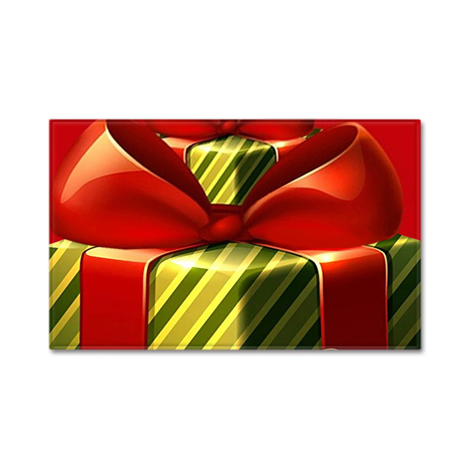 Рождественский стиль ковер дверной коврик напольный нескользящий домашний