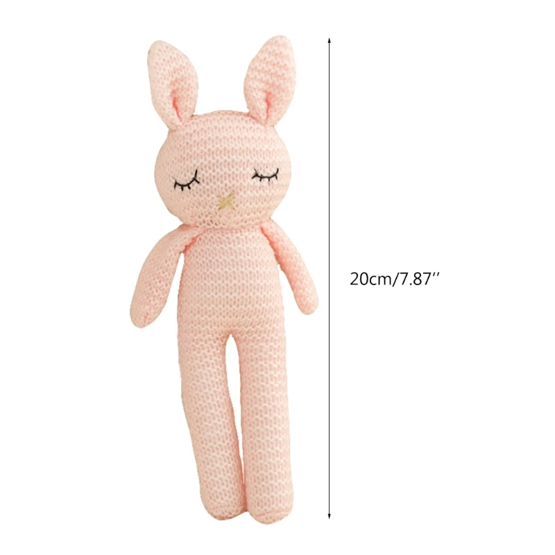 03KD Kawaii вязаный крючком Мягкий Кролик кулон для маленьких мальчиков и девочек