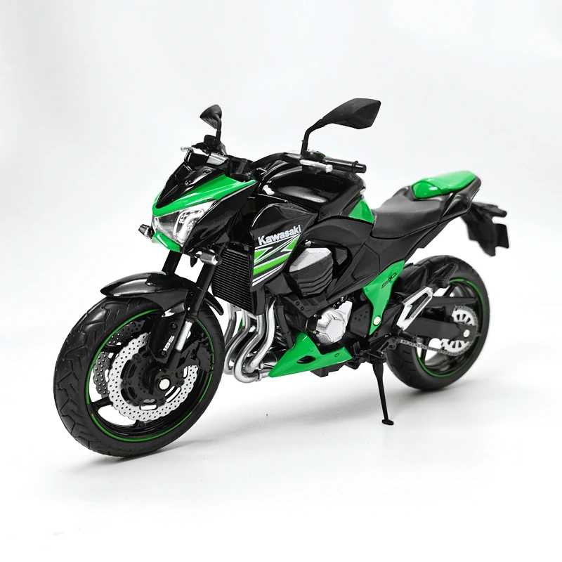 Модель гоночного кросс-кантри мотоцикла Kawasaki Ninja Z800 модель из сплава игрушка