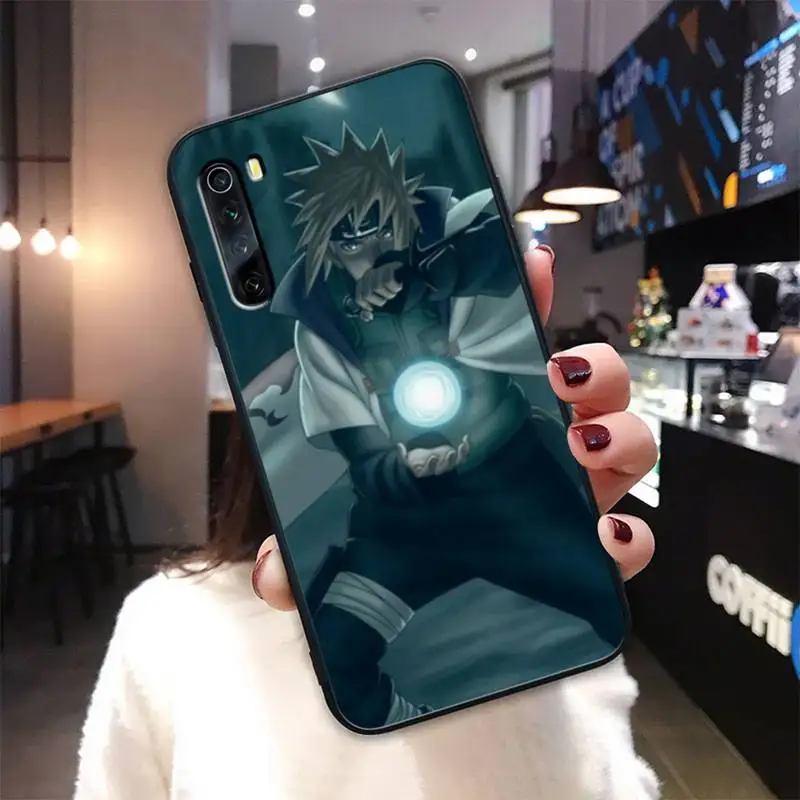 

Naruto Namikaze Gate Silicone black case coque for xiaomi redmi 4X 5 plus 6 6A 7 7A 8 8A 9 note 4 8 T 9 pro max cover