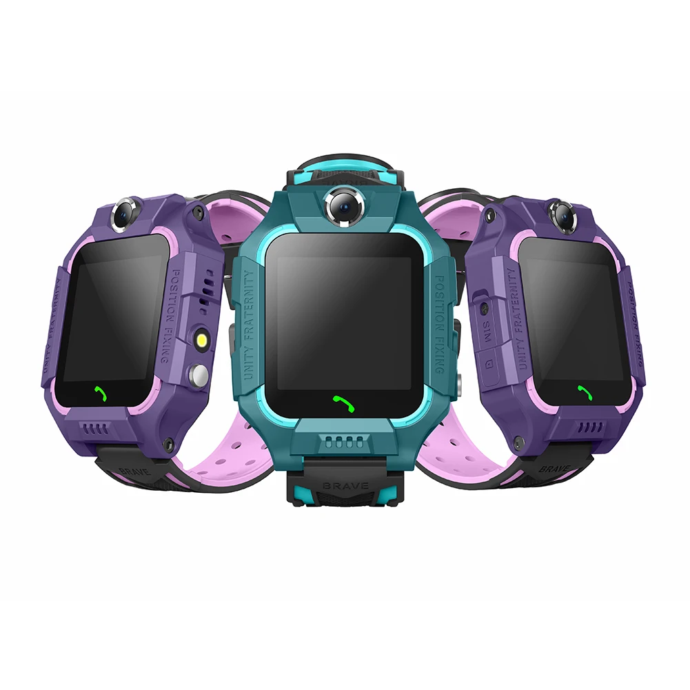 Умные часы для детей GPRS трекер сенсорный экран водонепроницаемый измерение