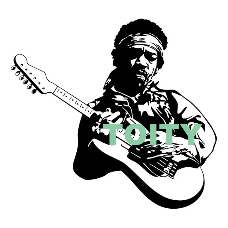 JIMMY HENDRIX музыка поп звезда винил стены Искусство комната, наклейка на дверь окна трафареты роспись Декор