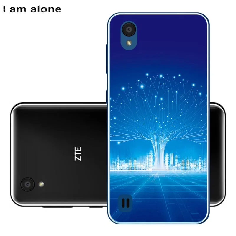 TPU H3 Чехлы для телефонов I am alone для zte Blade A5 5,45 дюймов Мягкий ТПУ модный мобильный для zte A5 сумки задняя крышка - Цвет: TPU H3