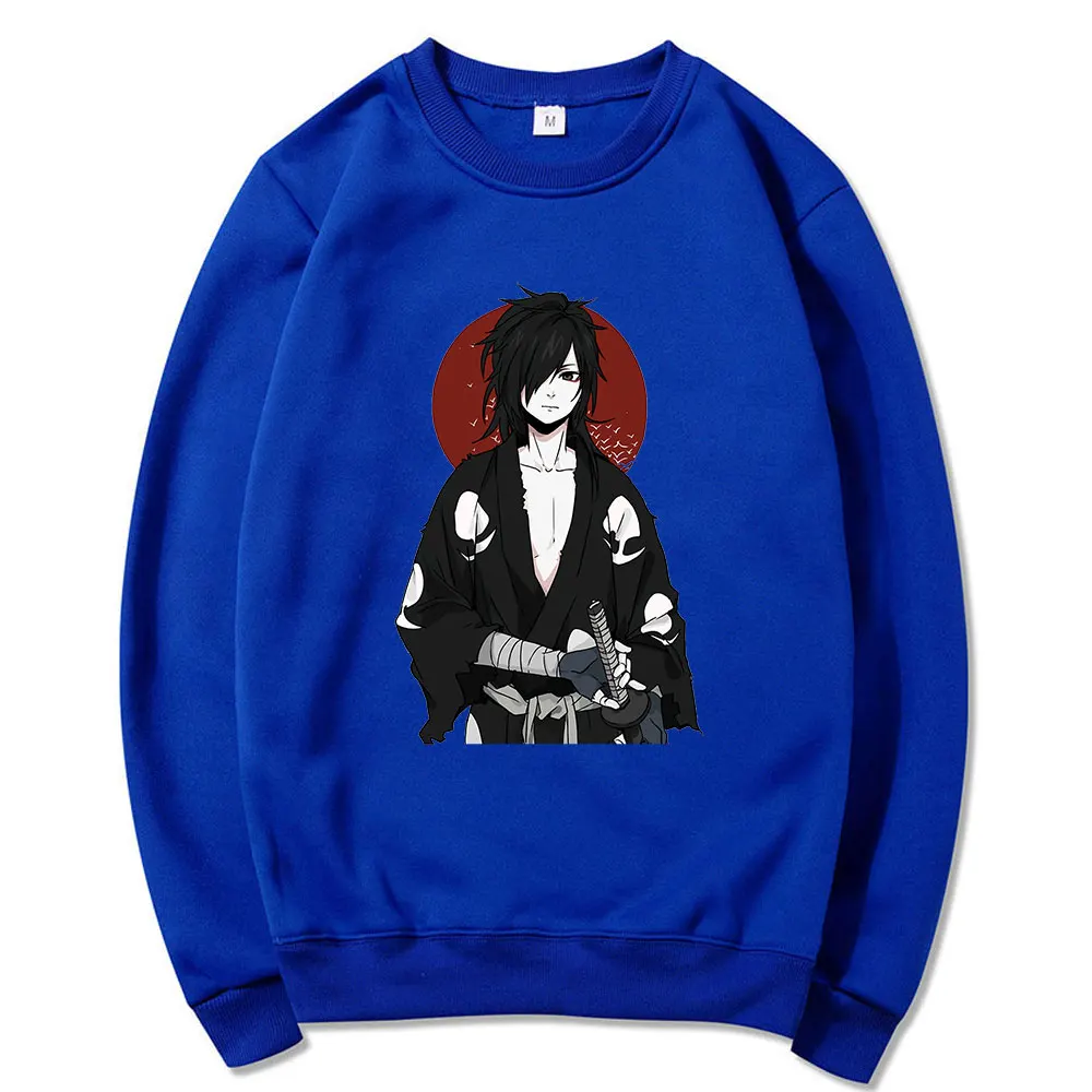 

2021 Hot Sale Dororo Hyakkimaru Print Popular Style Clothing O-neck Wears Oversized Cotton Comfortable Unsiex Couple Streetwears