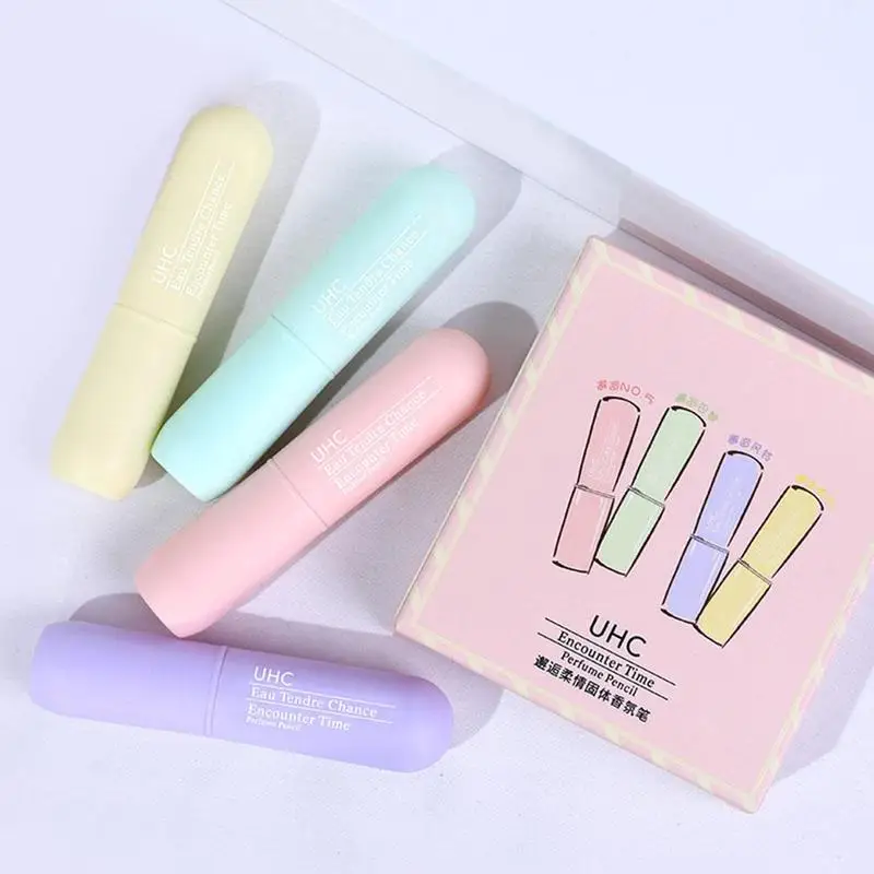 

1PCs Portable Perfume Easy To Carry Lasting Light Stay Long Fragrance Fragrance Portable Perfume Stick X7I5