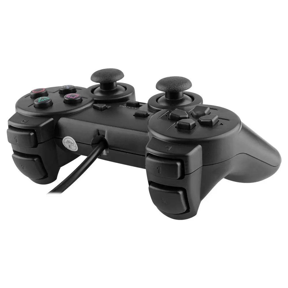 

5pcs Wired Game Controller For Sony PS2 P 2 Joypad Pad Wired Gamepad Shock Long Cable Joystick NYGACN NJP205 Fast Ship