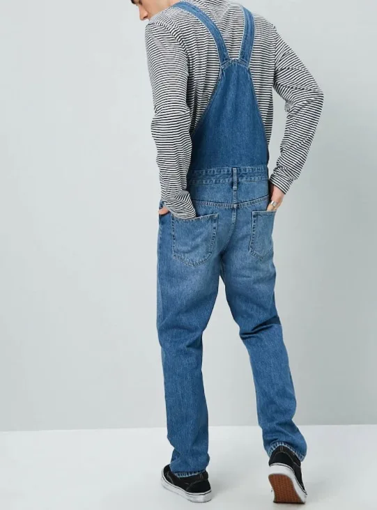 

Men's strap jeans men's tooling JEANS NEW