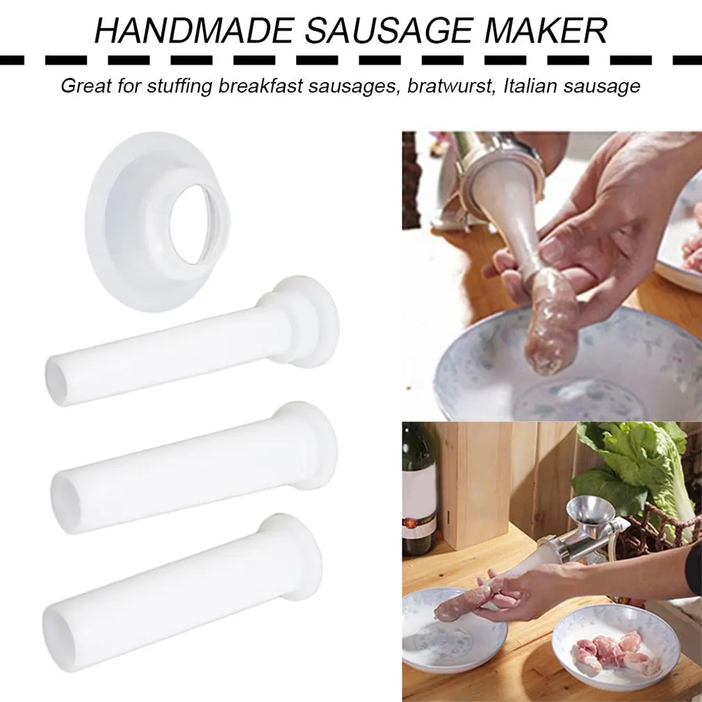 

Plastic Filling Sausage Stuffer Making Machine Casing Filler Tube