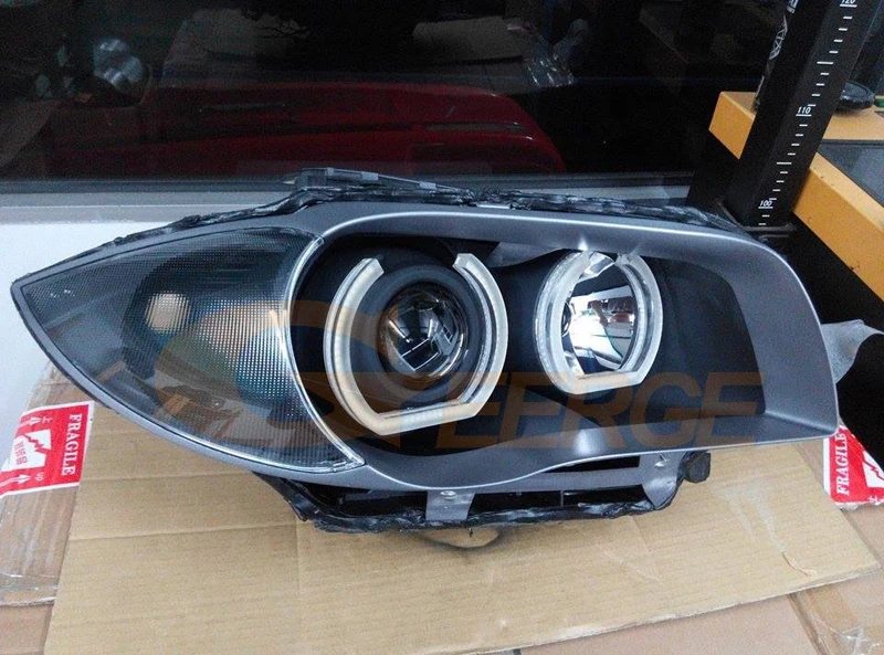 Для BMW 1 серия E82 E88 E87 E81 отличный ультра яркий DTM Стиль led Ангельские Глазки halo