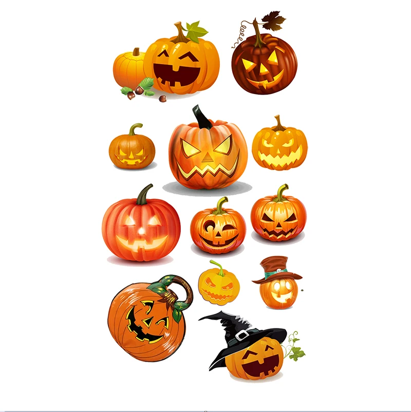 

AZSG Halloween pumpkin Clear Stamps/Silicone Transparent Seals for DIY scrapbooking Card Making 13*13cm