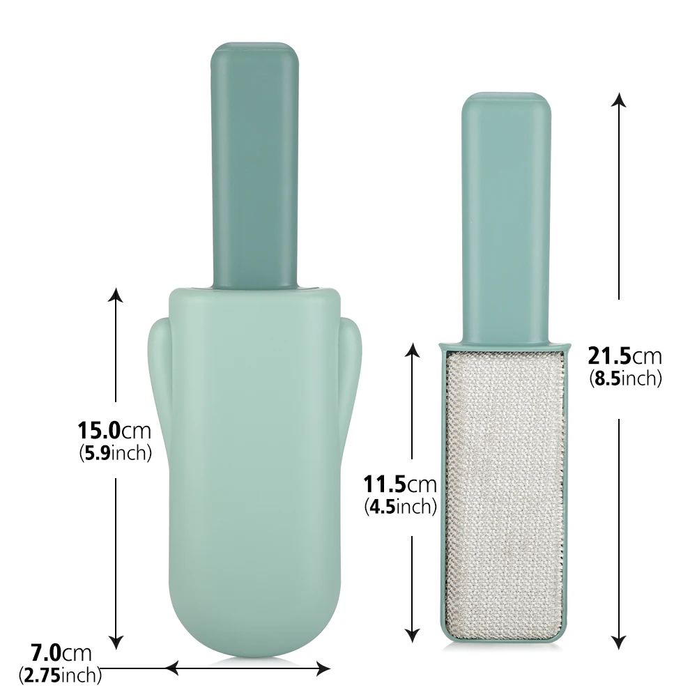 

Pet Hair Remover Brush Practical Clothes Cleaning Brush Double-Side Hair Remover Home Furniture Cleaning Tool