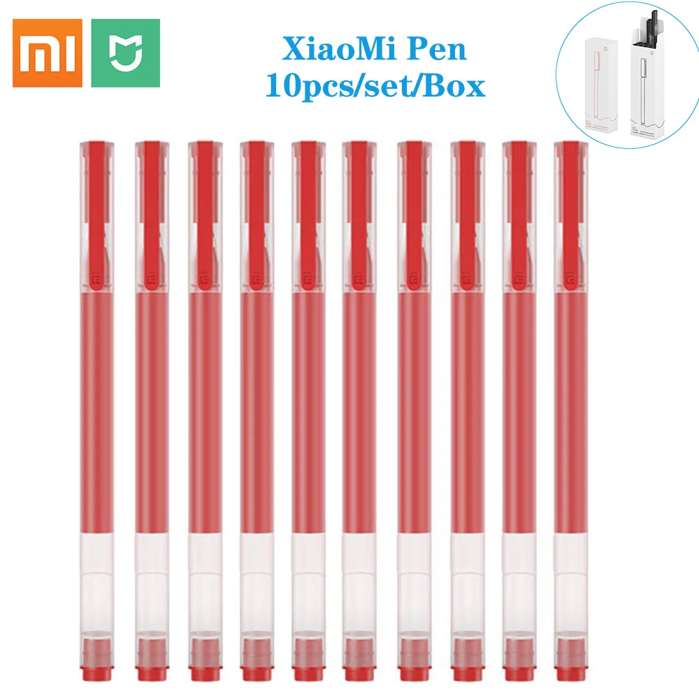 Ручка для подписи Xiaomi Mijia 9 5 мм оригинальная шариковая ручка с нейтральными