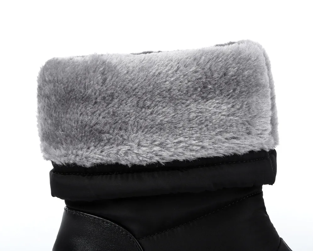 Зимние красные хлопковые ботинки LEOPRAD LAND зимние на пуху женские утепленные