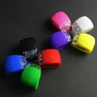 Велосипедные фонари, силиконовый светодиодный передний и задний фонарь для горных дорог, водонепроницаемые задние фонари, детали для велоспорта, Аксессуары для велосипеда