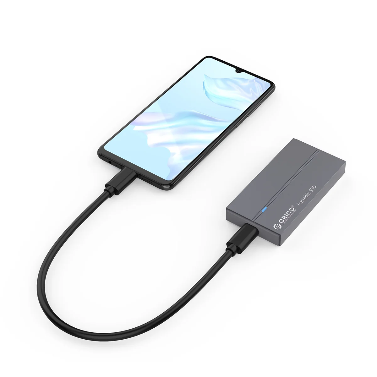 ORICO внешний SSD жесткий диск 1 ТБ SSD 128 ГБ 256 ГБ 512 ГБ SATA SSD mSATA SSD NVME Портативный твердотельный накопитель с type C USB 3,1