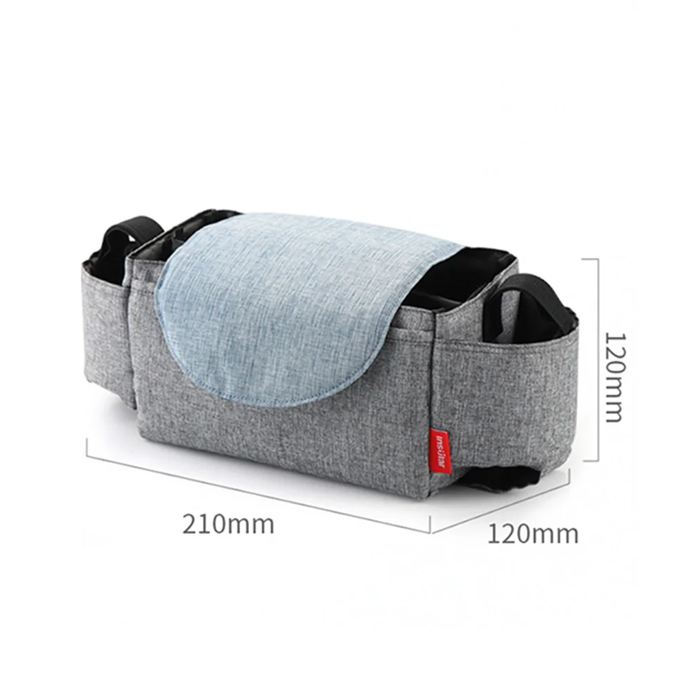 

Baby Stroller Infant Pram Crib Hanging Diaper Bag Storage Container Organizer