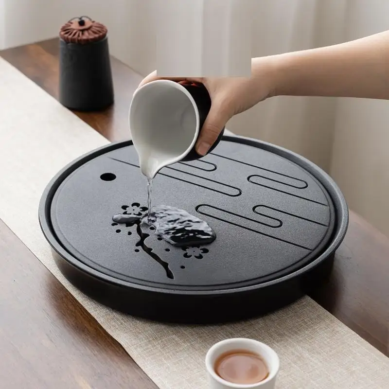 Container High Juego Puer Bandeja Para Servir Keukenhulpjes Set De Te Chino Gongfu Serving Kung Fu Chinese Tea Tray | Дом и сад