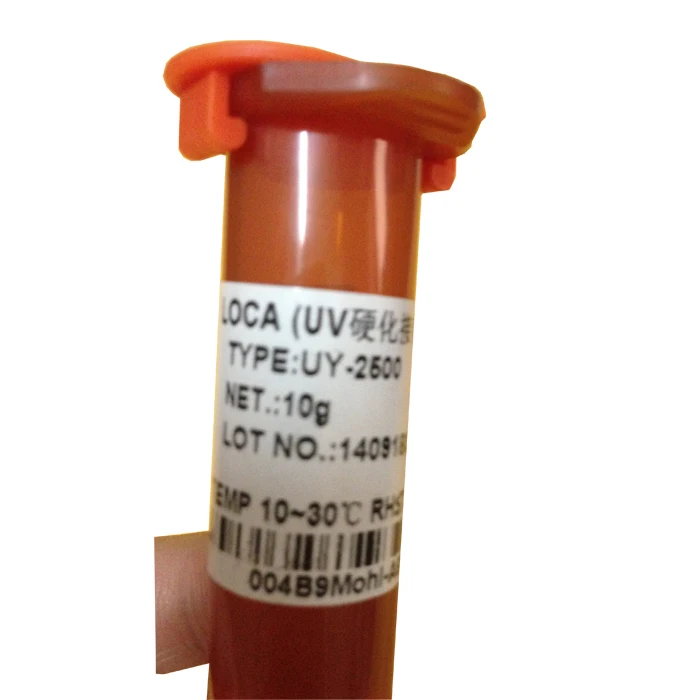 10 мл УФ клей tp 2500 LOCA Жидкий оптический прозрачный для ремонта мобильного телефона