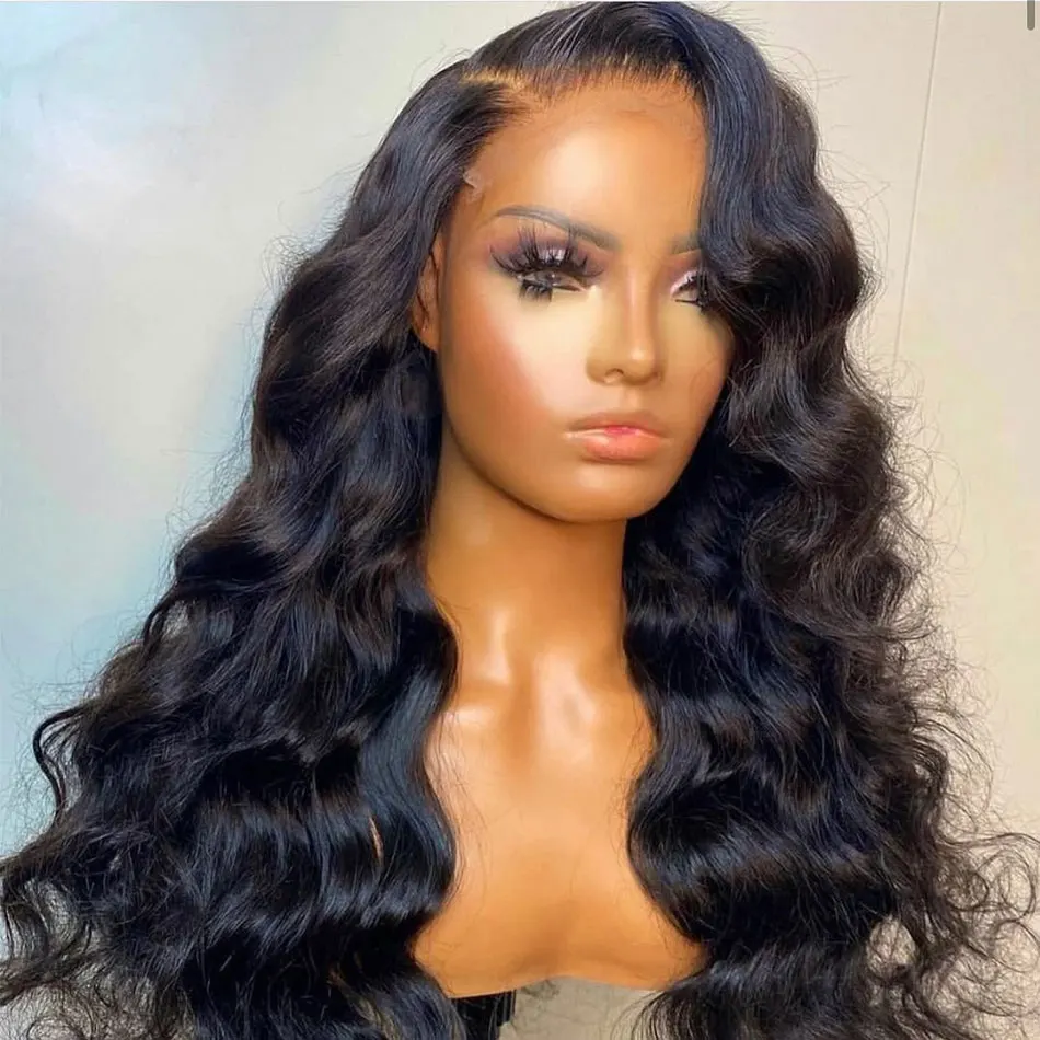 

Body Wave Hair Pre Plucked 5x5 Closure HD Transparent Lace Wigs Remy Brazilian BodyWave Wig 4x4 13x4 Lace Front Human Hair Wigs