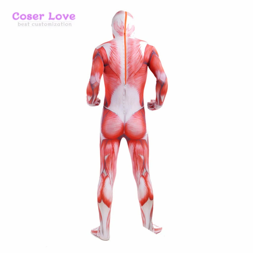 Атака Титанов спандекс зентай костюм косплей для хеллоуина карнавала Рождества |