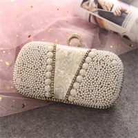 2021 high quality women beads evening bags diamond ring wedding clutch wallets banquet purse for ladies drop shipping