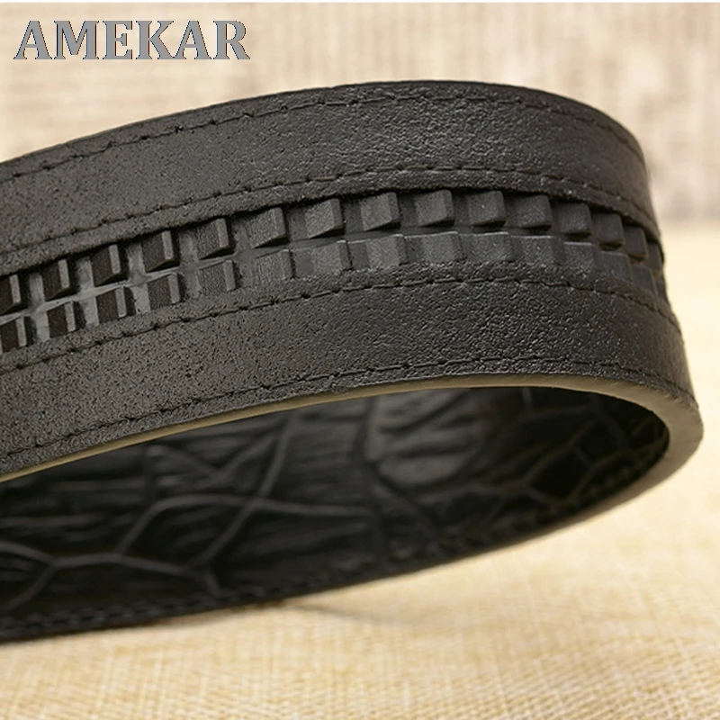 

Fashion Brand Genuine Leather Belt Business Trouser Strap Pant Ceinture Homme Cowskin Dragon Automatic Buckle Cowhide Men Belts