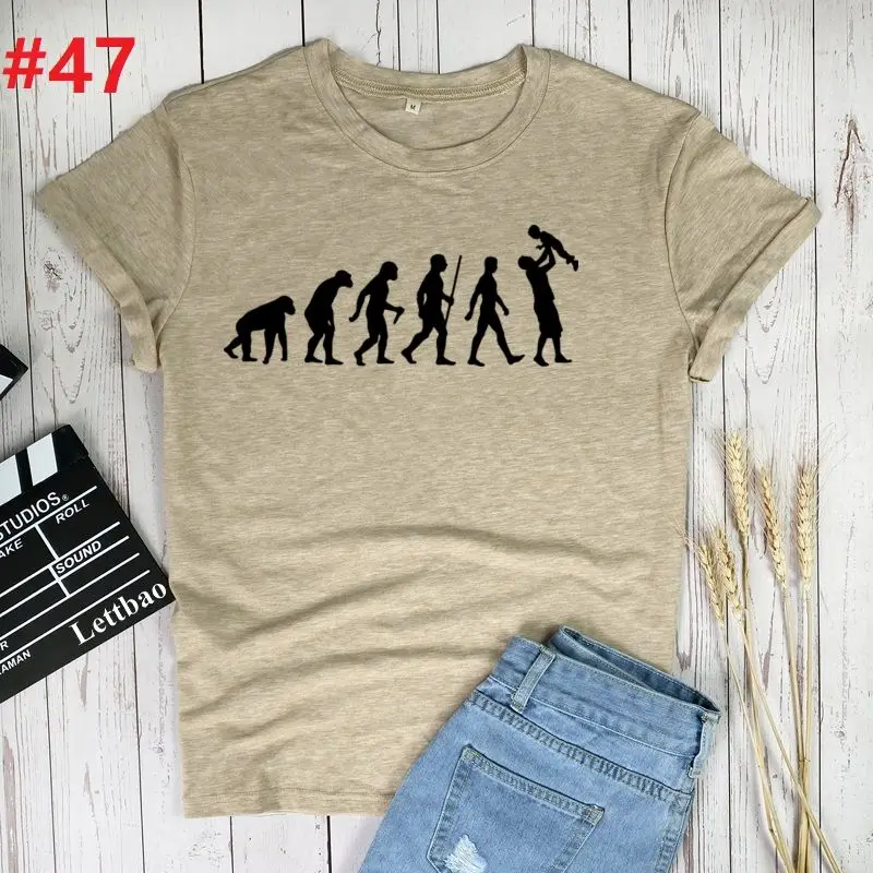 

Evolution Fashion Summer Tops T Shirt Women Tshirt Tshirt Graphic Tee Cute Women T-shirt Female Tee Shirt 90s Girls Tee Tshirt