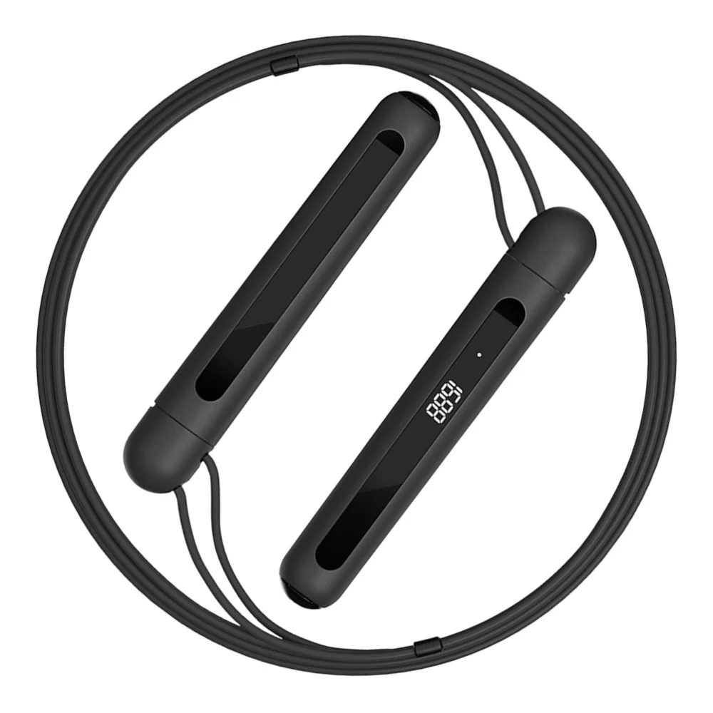 

Wireless Connect Application Electronic Counting Jump Rope USB Recharging Adjustable Skipping Rope Fitness Workout Sports Access