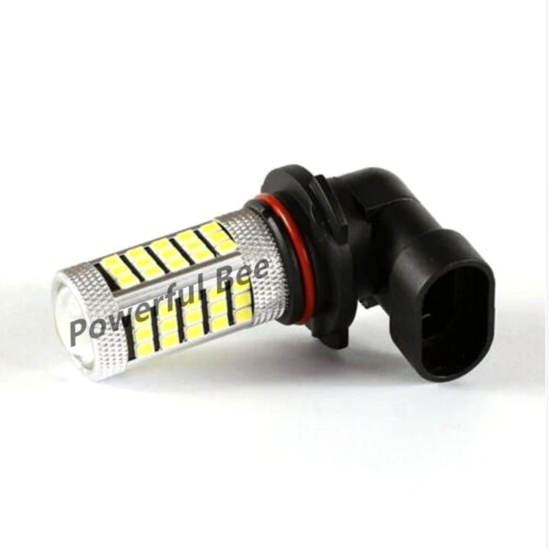 2 x HB4/9006 HB3/9005 66SMD Автомобильный светодиодный противотуманный фонарь белого и