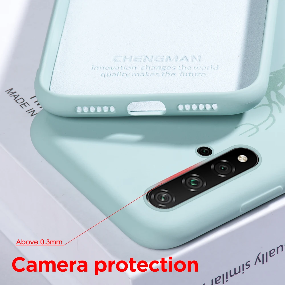 Чехол с узором для huawei Honor 20 20Lite Pro P20 8X 9X имитация жидкого силикона цветные мягкие
