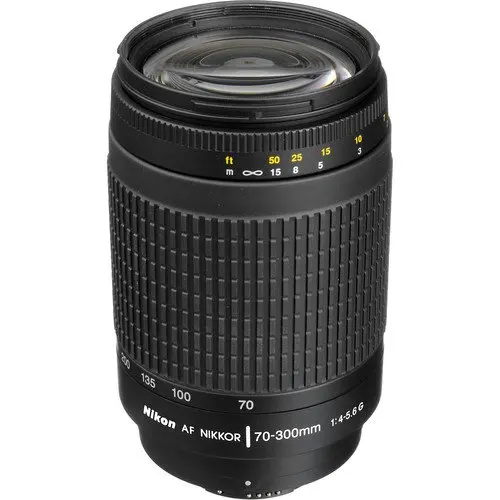 Используется объектив Nikon AF Nikkor 70-300 мм f/4-5,6G 1:4-5,6G D-type(без VR/только ручная фокусировка