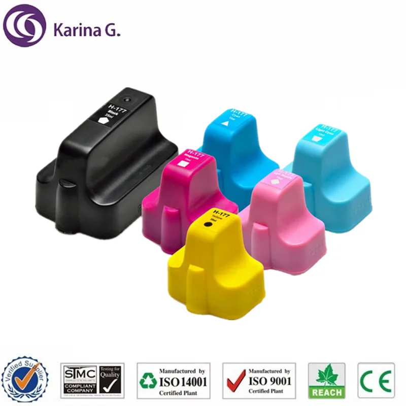 Совместимый чернильный картридж для HP 177 C8719HE подходит Photosmart 3310 3110 3210 D7460 C5100 C5140 C6270