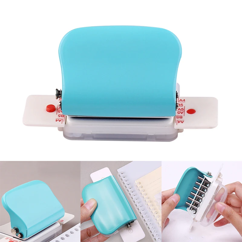 

DIY Hole Puncher DIY Loose Leaf Hole Punch Portable Loose-leaf Paper Hole Puncher QJY99