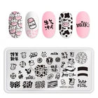 Трафареты для маникюра и стемпинга, пластина для стемпинга для нейл-арта