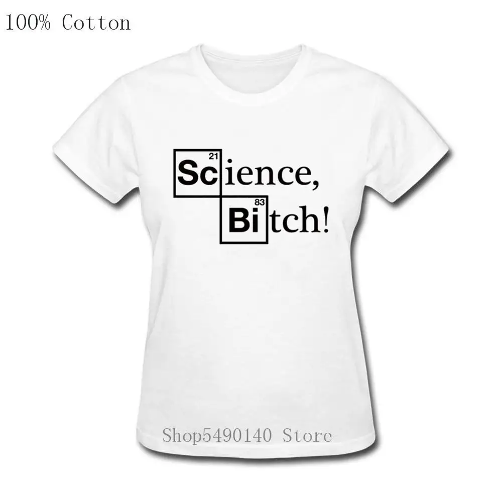 Новое поступление 2020 женская футболка с надписью Science Bitch серия во все тяжкие