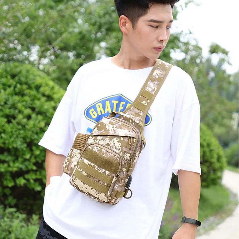 Уличная тактическая поясная сумка военная нагрудная спортивная мужские