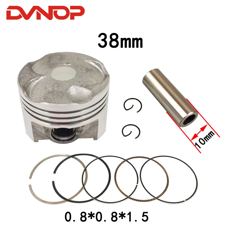 Прокладка поршневого кольца для мотоцикла 38 мм Диаметр Yamaha MBK Aerox Neos Neo's Ovetto Giggle 50