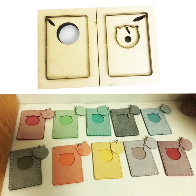 

Японское стальное лезвие 2 шт./компл. деревянная матрица карточка с кошкой Крышка для кожевенного ремесла ручной инструмент нож для резки фо...