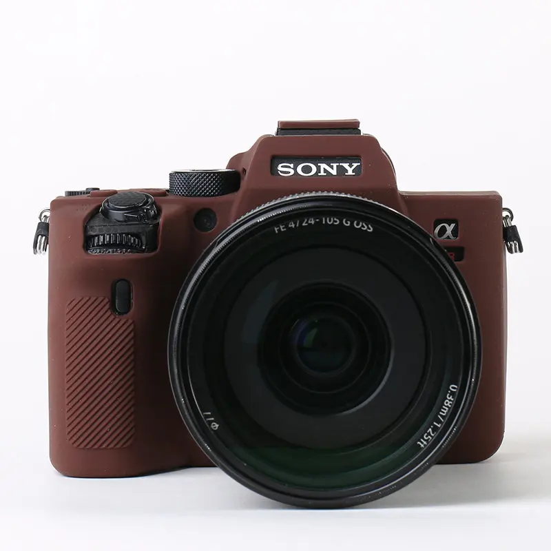 Силиконовая кожа брони чехол корпус протектор для sony A7 III/A7R III/A7M3 A7RM3/A9 ILCE-9/A7R IV A7RM4 камеры только