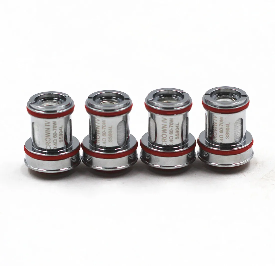 4 шт. Crown IV сменные катушки головки 0 2/0.4ohm Fit Uwell4 Sub Ом танк распылитель| |