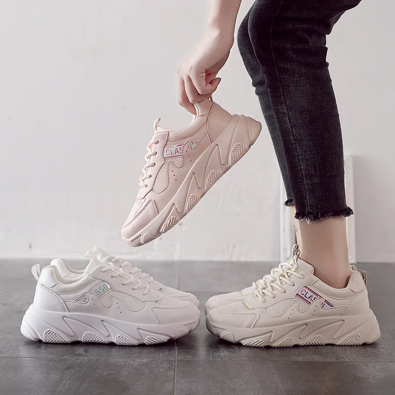 Новинка 2020 Стильная молодежная дышащая сетчатая спортивная обувь han ban xie очень