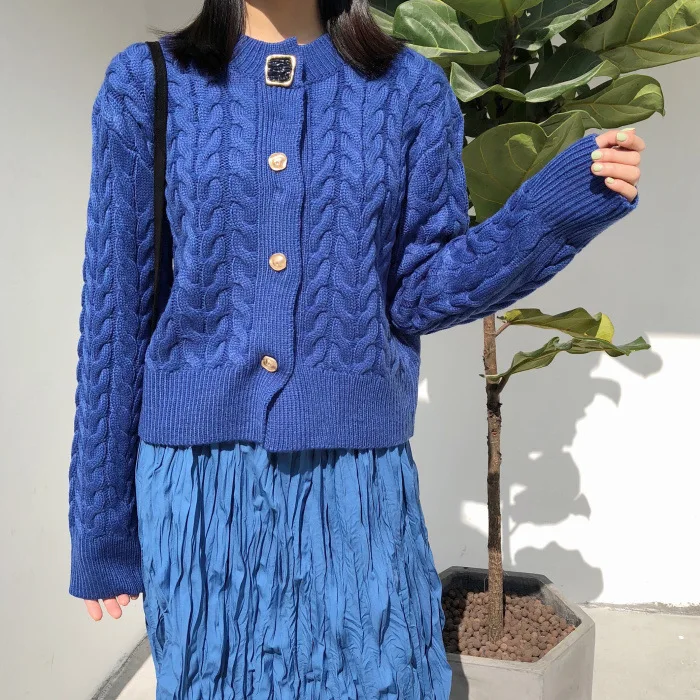 

Sweater female Lady Pullovers Style Spring 2020 New Style Slim Sweater with Long Sleeves Black