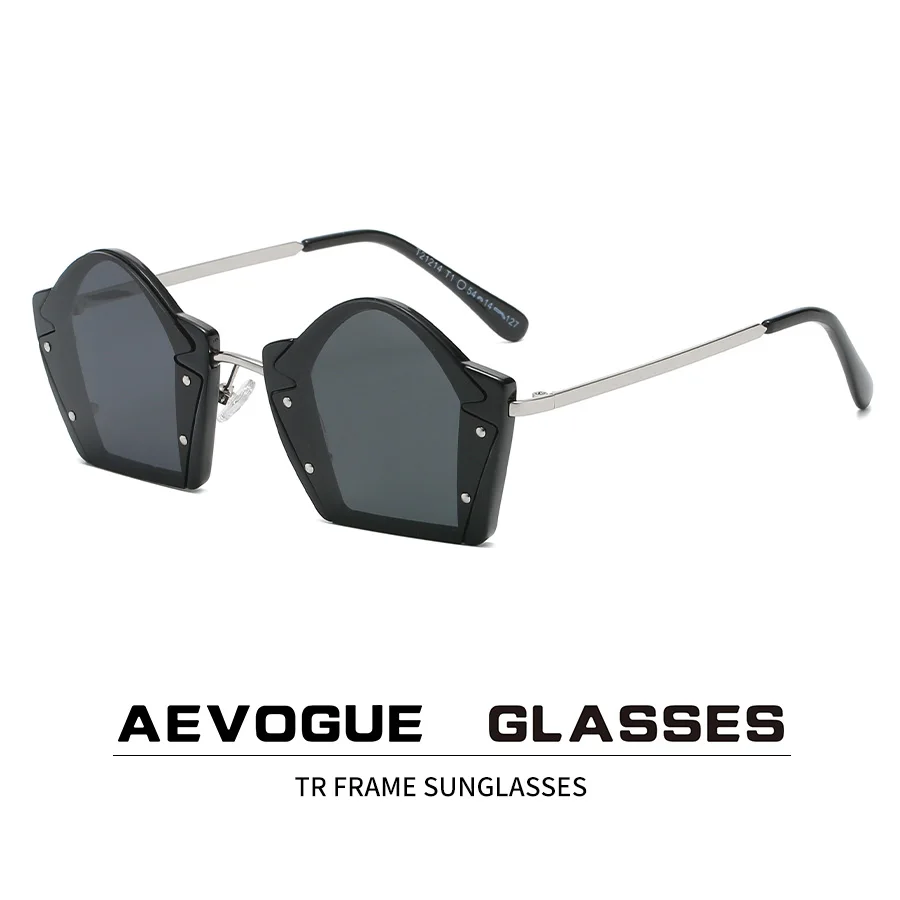 

AEVOGUE Cermin Mata Hitam Sunglasses For Girl Cute Children's Sunglasses Polarized UV400 AE1006