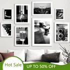 Плакаты WTQ с изображением гитары, пианино, барабана, камеры