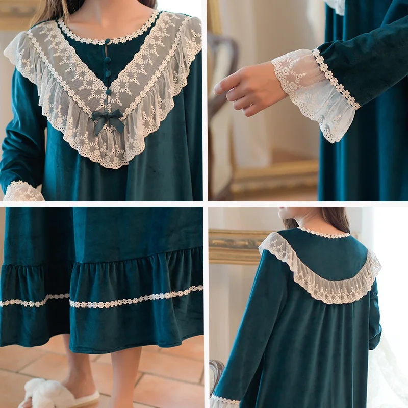 Осенне-зимняя утепленная милая и фланелевая Ночная рубашка в японском стиле