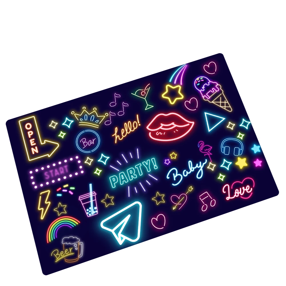 

Anti-Slip Doormat Vacuuming Kitchen Bedroom Bath Floor Mats Home Entrance Kids Prayer Mat