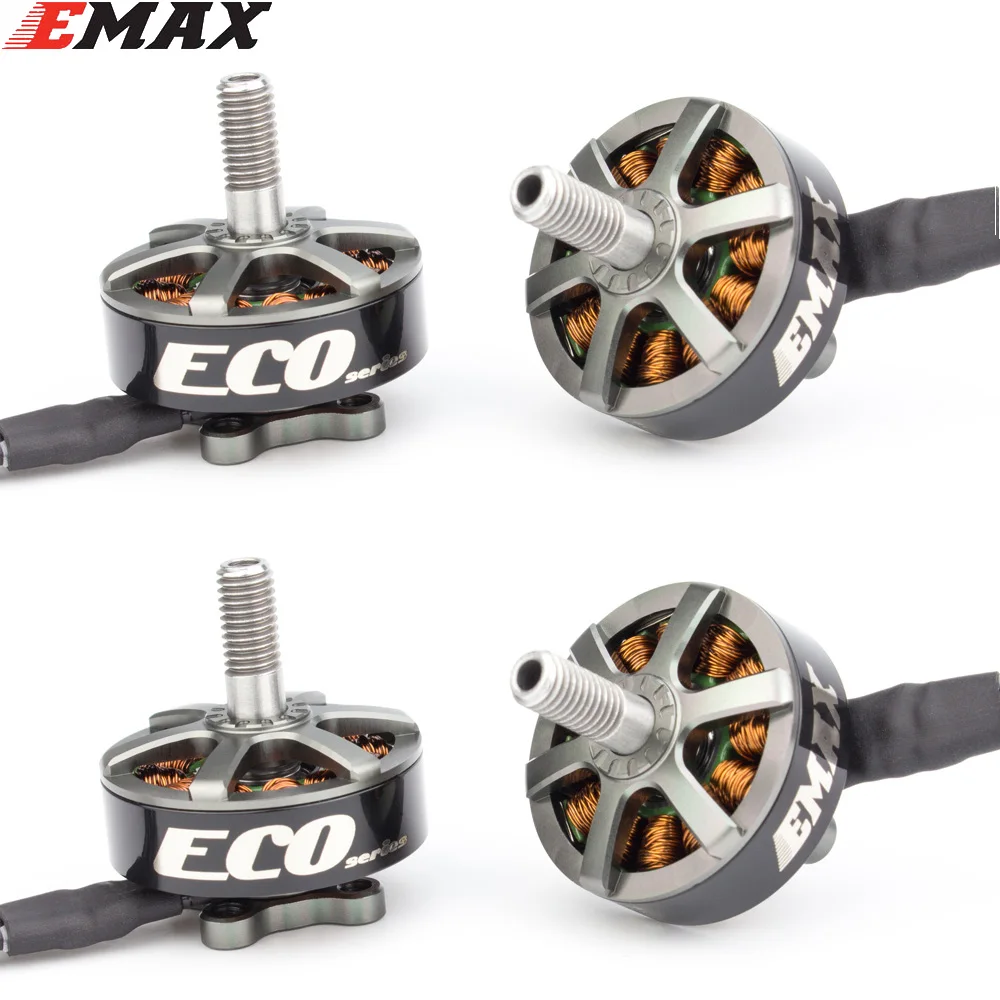 4 шт. Emax ECO серии 2306 6S 1700KV 4S 2400KV бесщеточный двигатель для моделей RC ЗАПАСНЫЕ ЧАСТИ