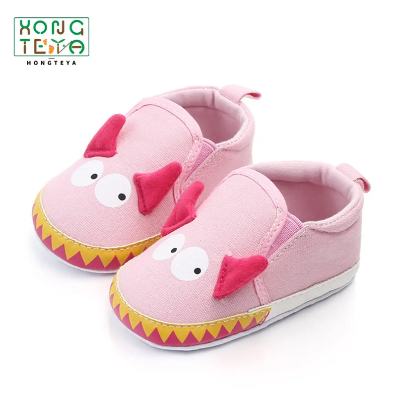Обувь для младенцев милые картонный медведь монстр единорог кошки новорожденных