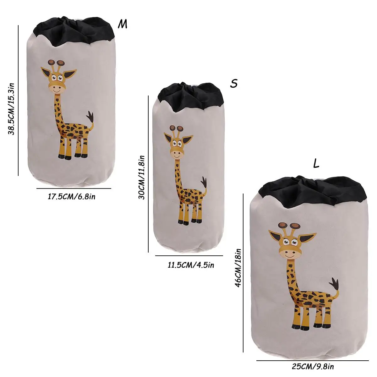 

Cartoon Beam port Transparent Bag Large Closet Organizer Baby Toy Storage Bag Wardrobe Moistureproof Quilt Bags