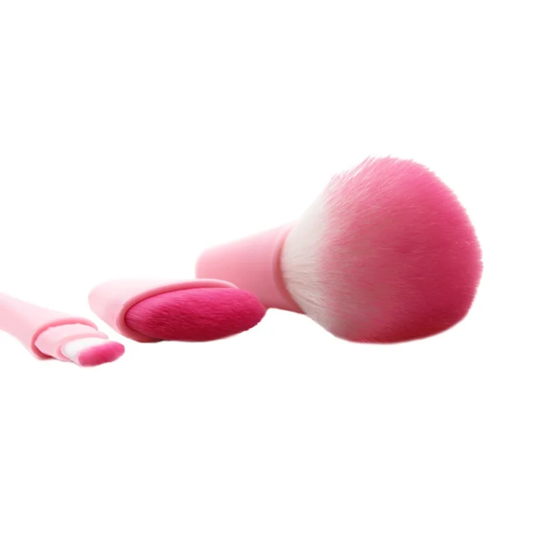 4 in 1 Foundation Makeup Brushes Makeup Tool Eyebrow Eyeliner Powder Concealer Makeup Cosmetics Tools